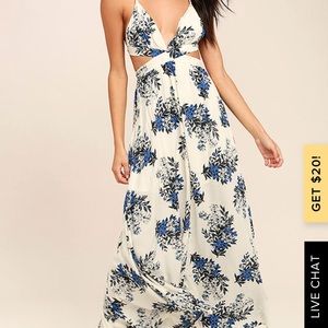 Lulus maxi dress